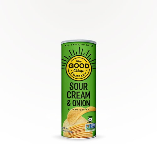 The Good Crisp Potato Crisps Sour Cream and Onion 5.6 oz