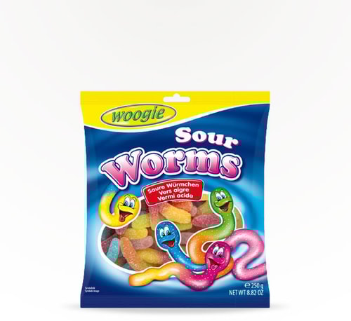 Woogie Sour Worms 8.8 oz