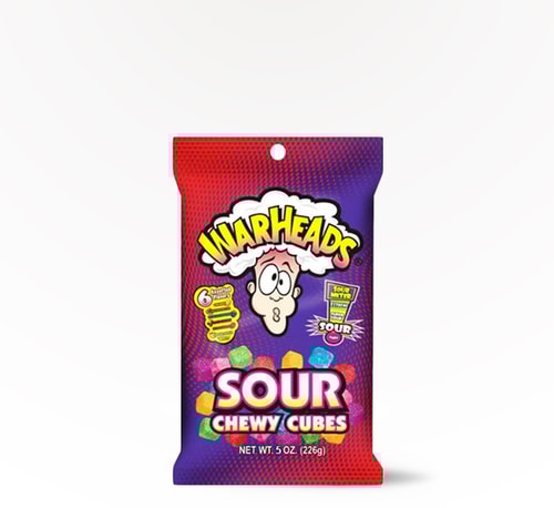 Warheads Sour Chewy Cubes 5 oz