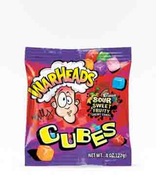 Warheads Sour Chewy Cubes 0.8 oz