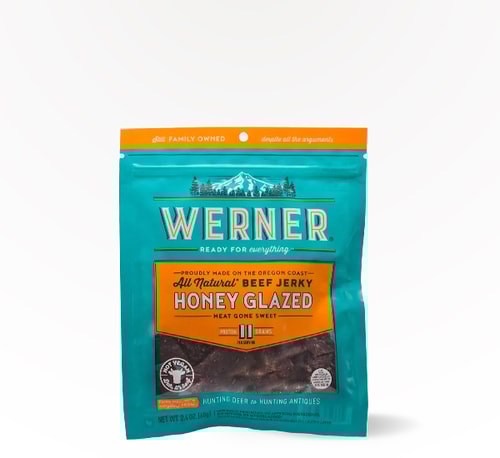 Werner Beef Jerky Honey Glazed 2.4 oz