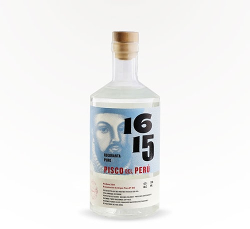 Pisco 1615 Puro Quebranta 750ml Bottle