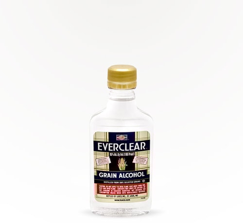 Everclear 190 Proof Grain Alcohol 200ml (Bottle)