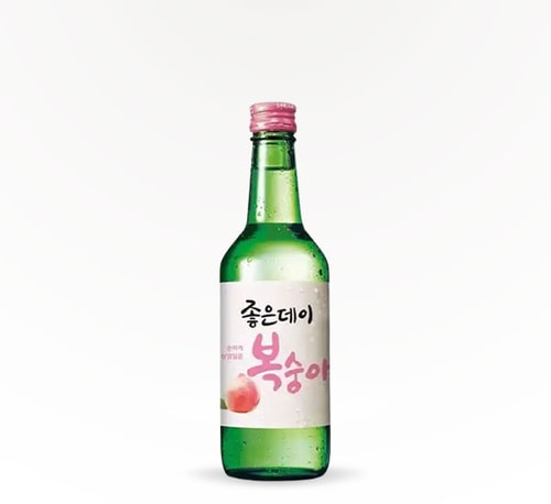 Good Day Pink Peach Soju 375ml (Bottle)