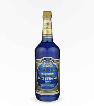 Jean Boulaine Blue Curacao Liqueur 1L Bottle