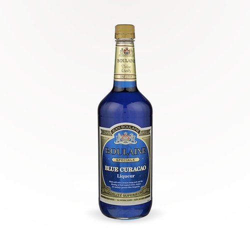 Jean Boulaine Blue Curacao Liqueur 1L Bottle