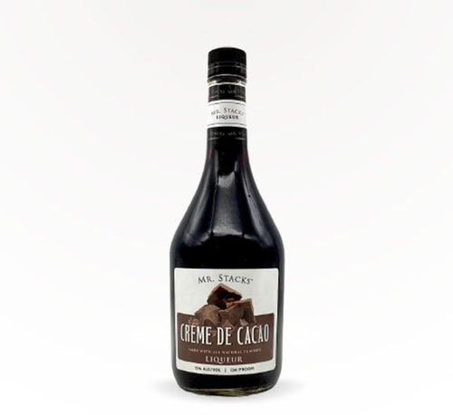 Mr. Stacks Crème de Cacao Dark Liqueur 750ml (Bottle)