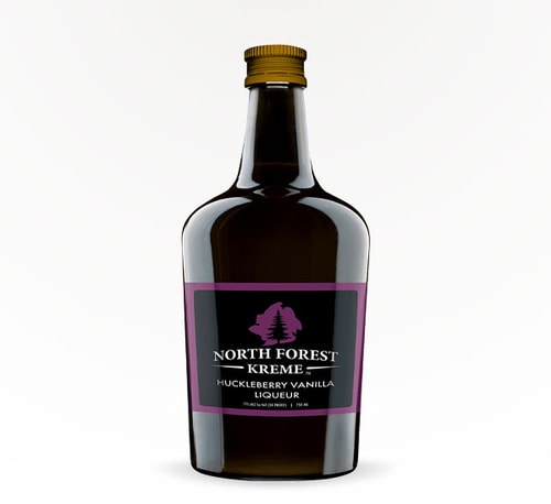 North Forest Kreme Huckleberry Vanilla Liqueur 750ml Bottle