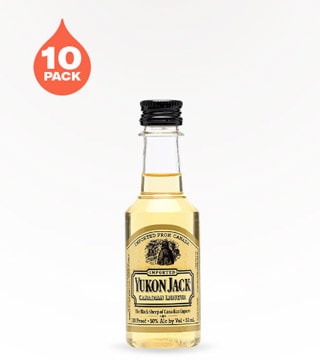 Yukon Jack Canadian Liqueur 10 Bottles 50 ml