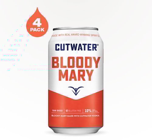 Cutwater Cocktails Bloody Mary 4 Cans (12oz)