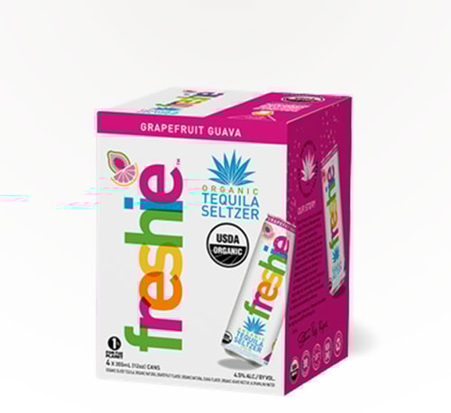 Freshie Tequila Seltzer Grapefruit Guava 4 Cans (12oz)