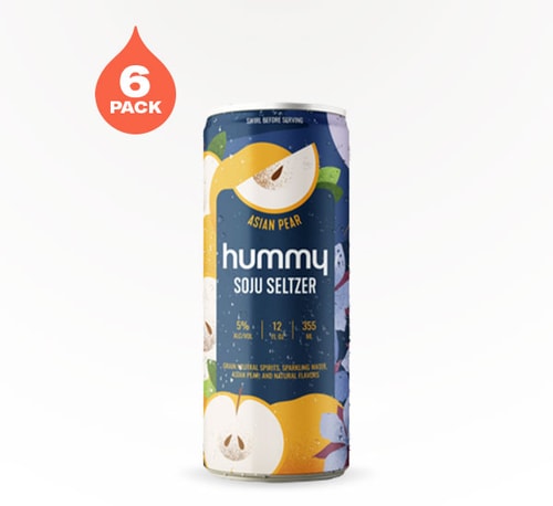 Hummy Asian Pear 6 Cans (12oz)