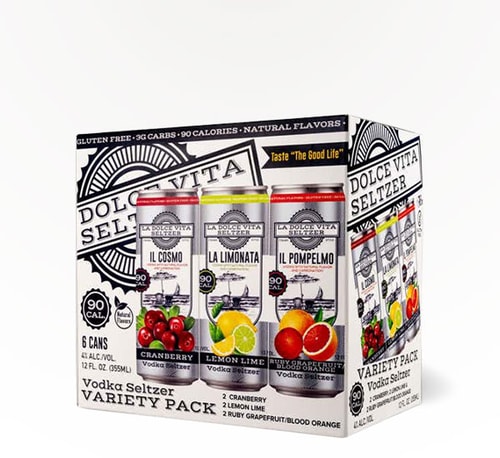 La Dolce Vita Seltzer Variety Pack 6 Cans (12oz)