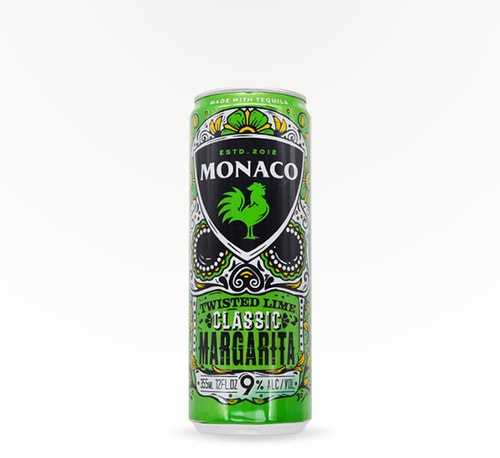 Monaco Classic Margarita Twisted Lime 12oz (Can)