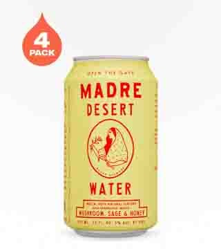 Madre Mezcal Desert Water Mushroom, Sage and Honey 4 Cans (12oz)