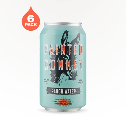 Painted Donkey Ranch Water 6 Cans (12oz)