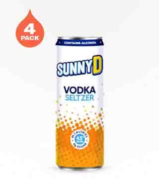 SUNNYD Vodka Seltzer 4 Cans (12oz)