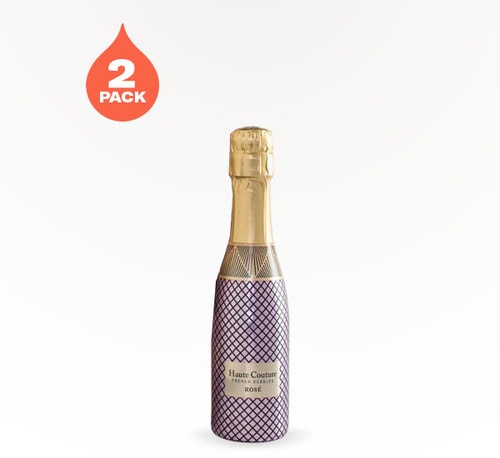 Haute Couture French Bubbles Sparkling Rosé 2 Bottles (375ml)
