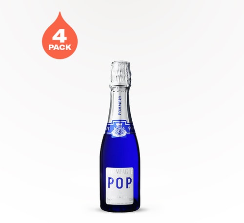 Pommery Champagne Pops Pop Extra Dry 4 Bottles (187ml)