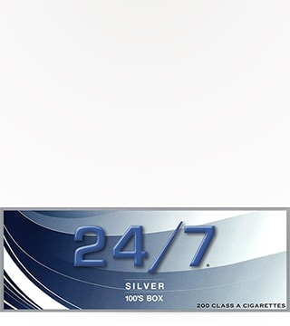 24/7 Silver 100's carton