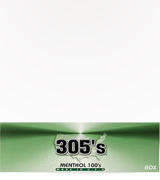 305's Menthol 100's carton
