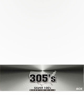 305's Silver 100's carton