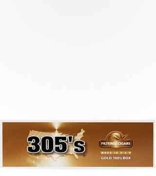 305's Filtered Gold 100's carton