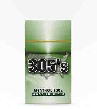 305's Menthol 100's Pack