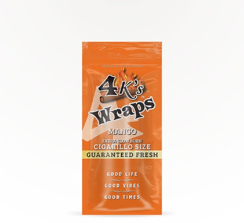 4 Kings Wraps Mango Wraps 4 Count