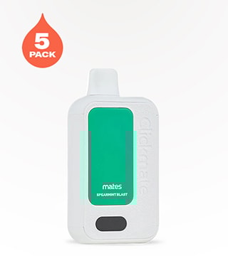 7 Daze Clickmate Kit 15000 Spearmint Blast 5% 5 count