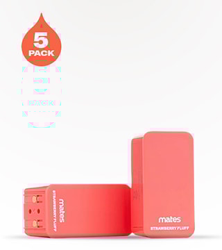 7 Daze Clickmate Mates Strawberry Fluff 5% 5 pack 2 count