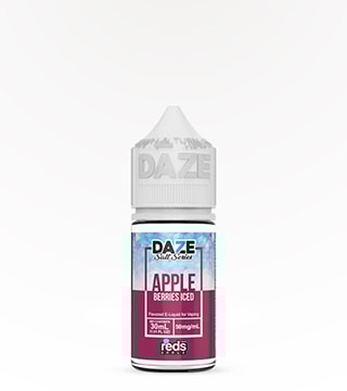 7 Daze Reds Apple Salt Series Iced Apple Berries 50 mg 30 ml
