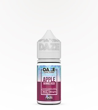7 Daze Reds Apple Salt Series Iced Apple Berries 30 mg 30 ml