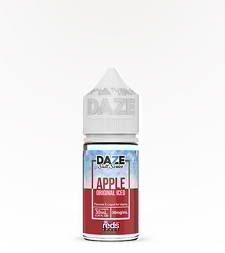 7 Daze Reds Apple Salt Series Iced Apple Original 30 mg 30 ml