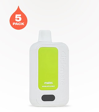 7 Daze Clickmate Kit 15000 Sour Apple Belt 5% 5 count