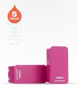 7 Daze Clickmate Mates Sakura Grape 5% 5 pack 2 count