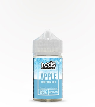 7 Daze Reds Apple Iced Apple Fruit Mix 3mg 60 ml