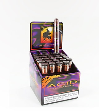 ACID Cigars Purple 2.5 x 50 Robusto Maduro Croqueta Tubo 25 count