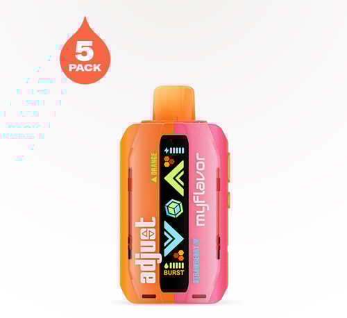 Adjust MyFlavor 40000 Orange Strawberry 5% 5 count