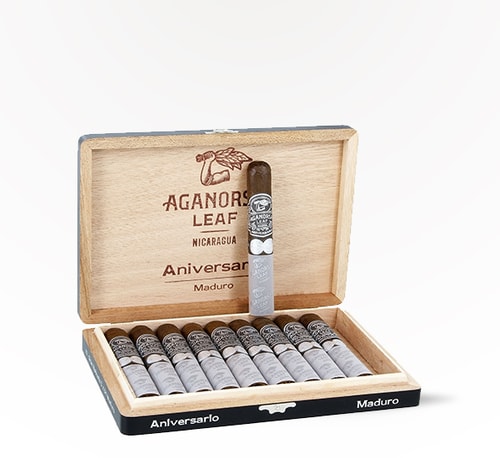Aganorsa Leaf Aniversario Maduro 5 x 54 Robusto Gran 10 count