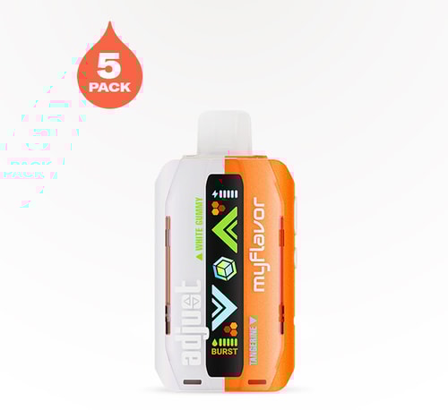 Adjust MyFlavor 40000 Tangerine White Gummy 5% 5 count