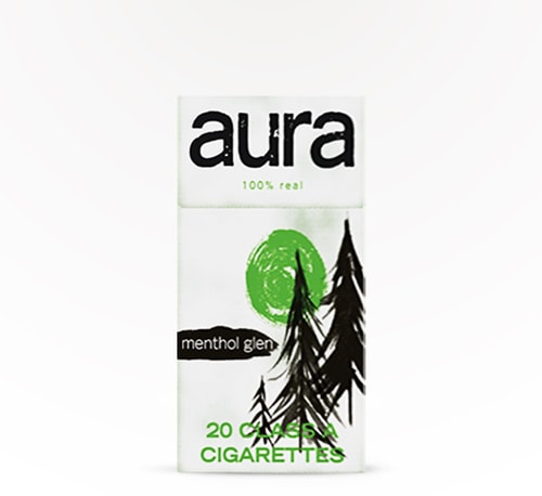 Aura Cigarettes Menthol Glen Pack
