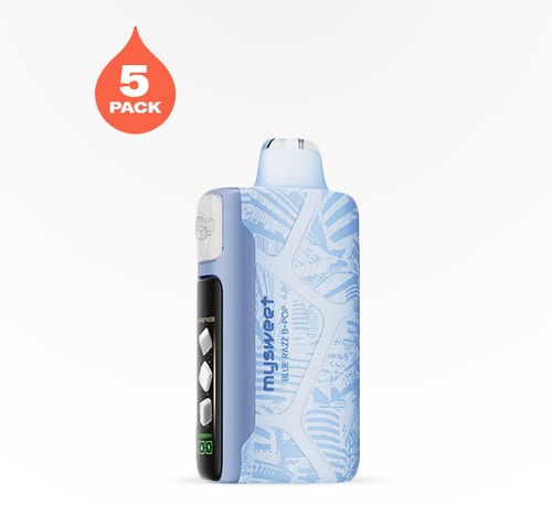 Adjust MySweet 40000 Blue Razz B-Pop 5% 5 count