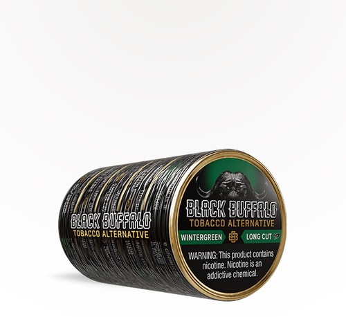 Black Buffalo Long Cut Wintergreen 7.5 mg 5 pack 1.2 oz
