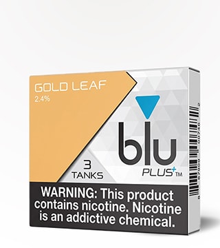 blu Plus+ Cartridge Gold Leaf 2.4% 3 Count