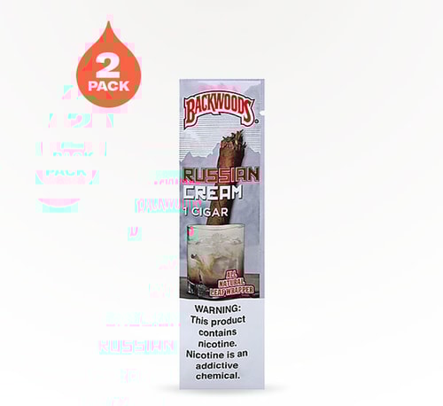 Backwoods Russian Cream 2 Leaf Wrap 2 Pack
