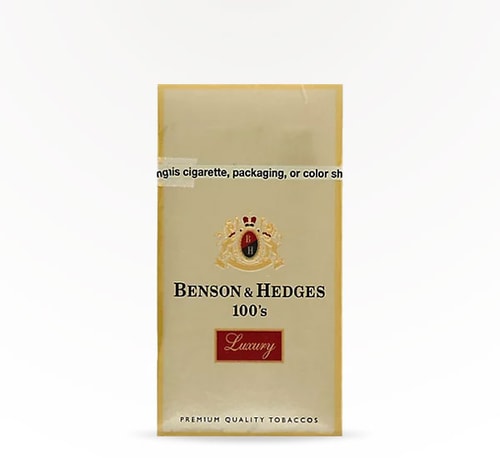 Benson and Hedges Luxury 100's Pack
