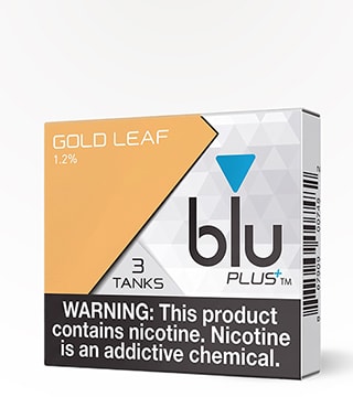 blu Plus+ Cartridge Gold Leaf 1.2% 3 Count