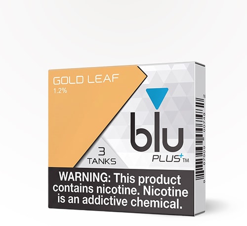 blu Plus+ Cartridge Gold Leaf 1.2% 3 Count