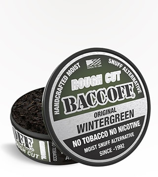 BaccOff Rough Cut Original Wintergreen 1.1 oz